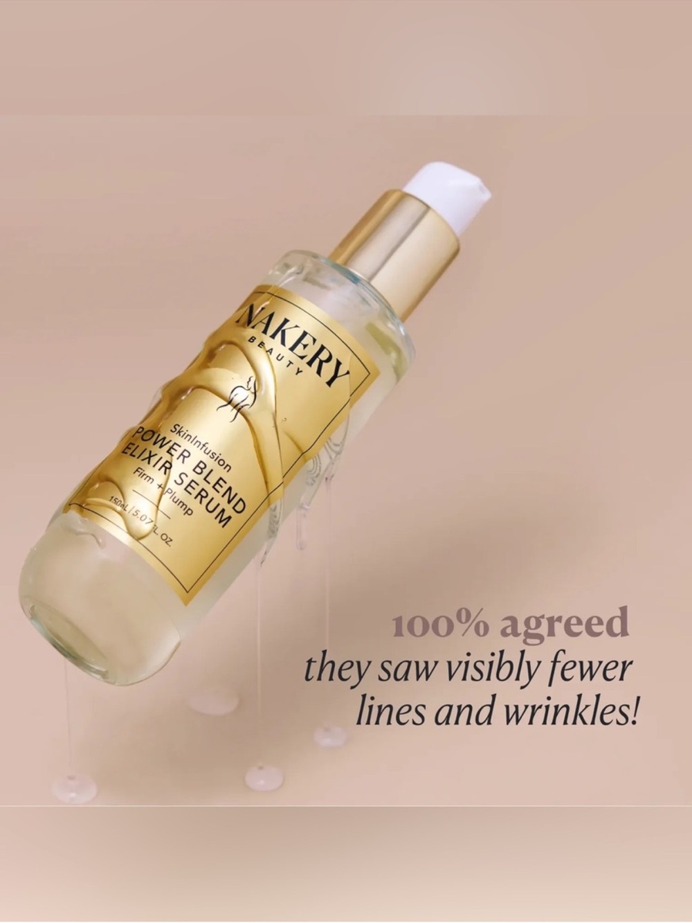 Nakery Beauty Skinfusion Power Blend Elixir Serum full size